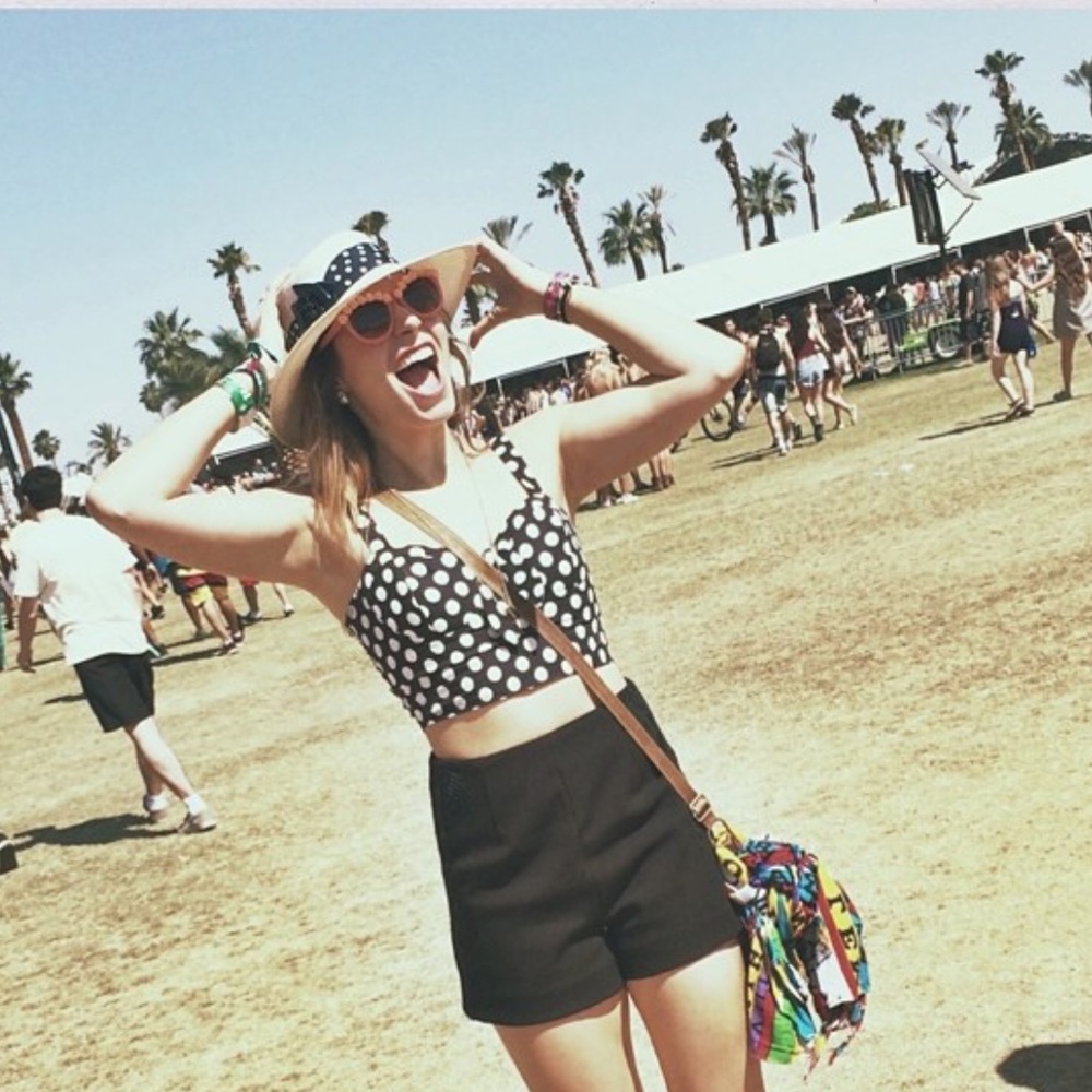 Polka Dot Bustier